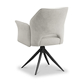 Arlo 360 Swivel Dining Chair Cream from Roseland Furniture