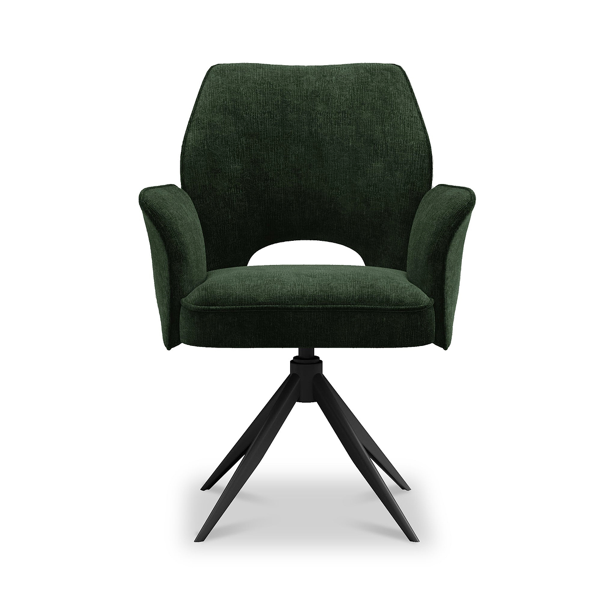 Arlo 360 Swivel Dining Chair Green from Roseland Furniture