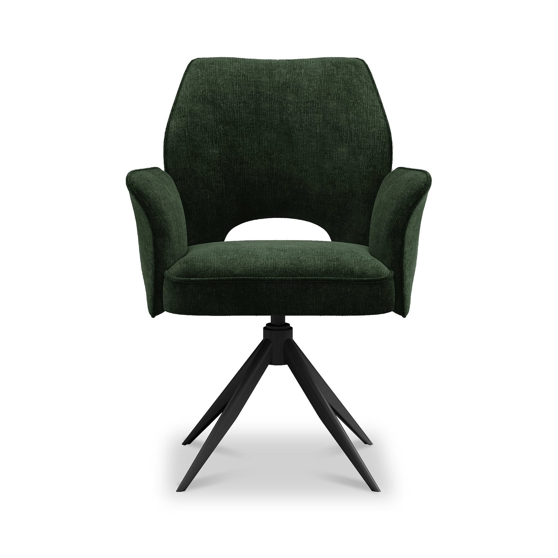 Arlo 360 Swivel Dining Chair Green from Roseland Furniture