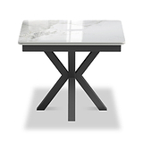 Calista Ceramic 90 120 150cm Extending Dining Table from Roseland Furniture