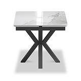 Calista Ceramic 90 120 150cm Extending Dining Table from Roseland Furniture