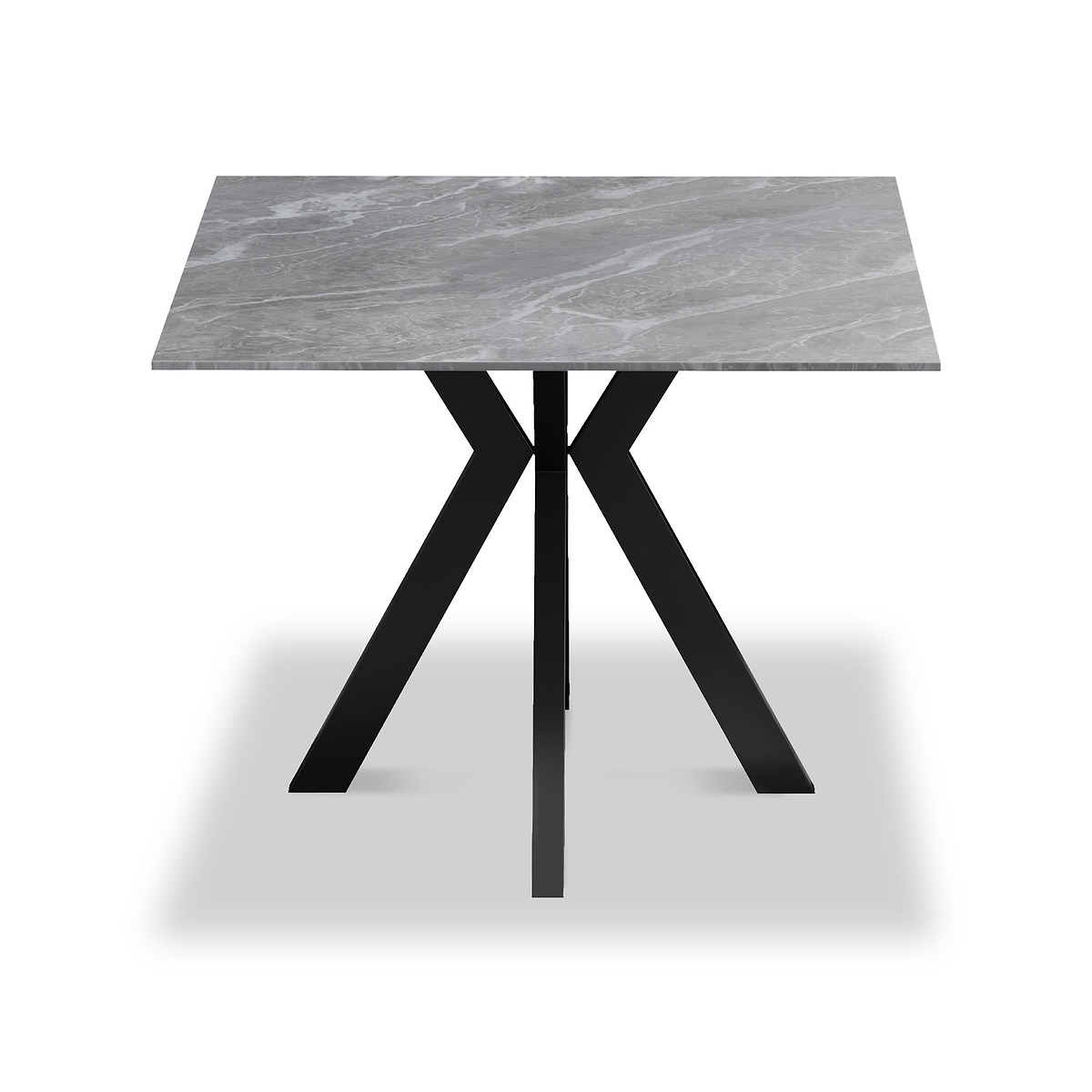 Valmere Ceramic 135cm Dining Table Argentina Grey from Roseland Furniture