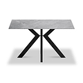 Arvell Pearla Grey Ceramic 135cm Dining Table from Roseland Furniture