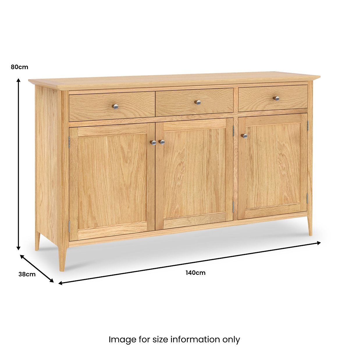 Towan Extra Large Sideboard from Roseland Furniture