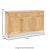 Towan Extra Large Sideboard from Roseland Furniture