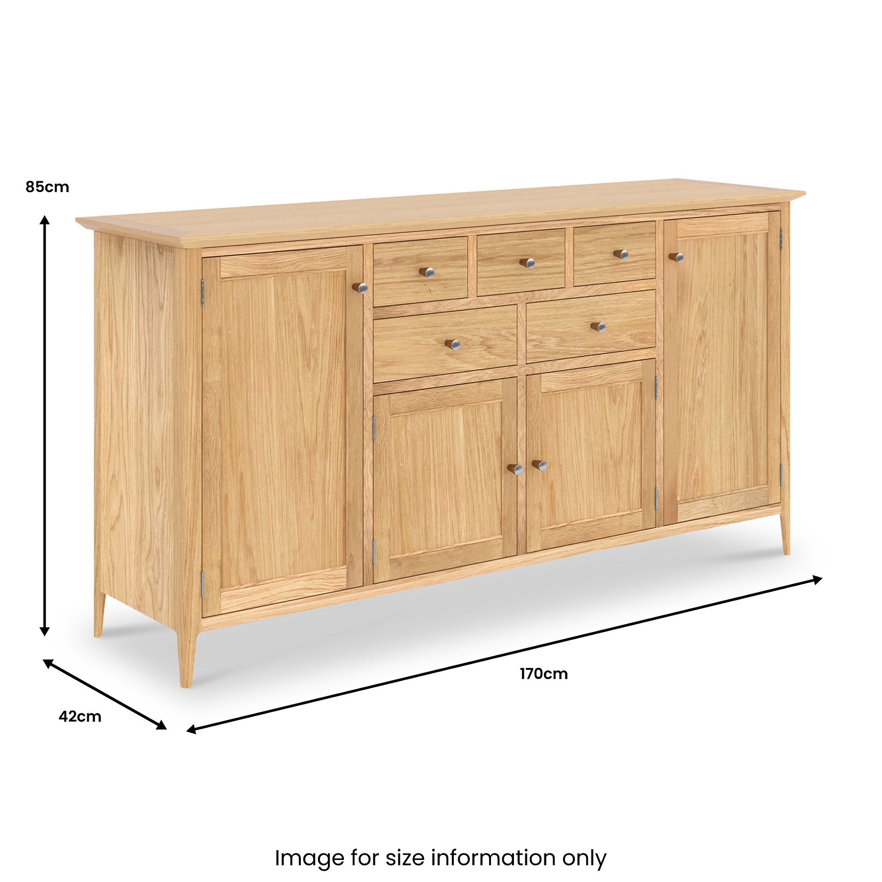 Towan Grand Extra Large Sideboard from Roseland Furniture