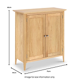 Towan Cupboard from Roseland Furniture