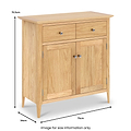 Towan Small Sideboard from Roseland Furniture