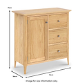 Towan Mini Sideboard from Roseland Furniture