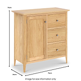 Towan Mini Sideboard from Roseland Furniture