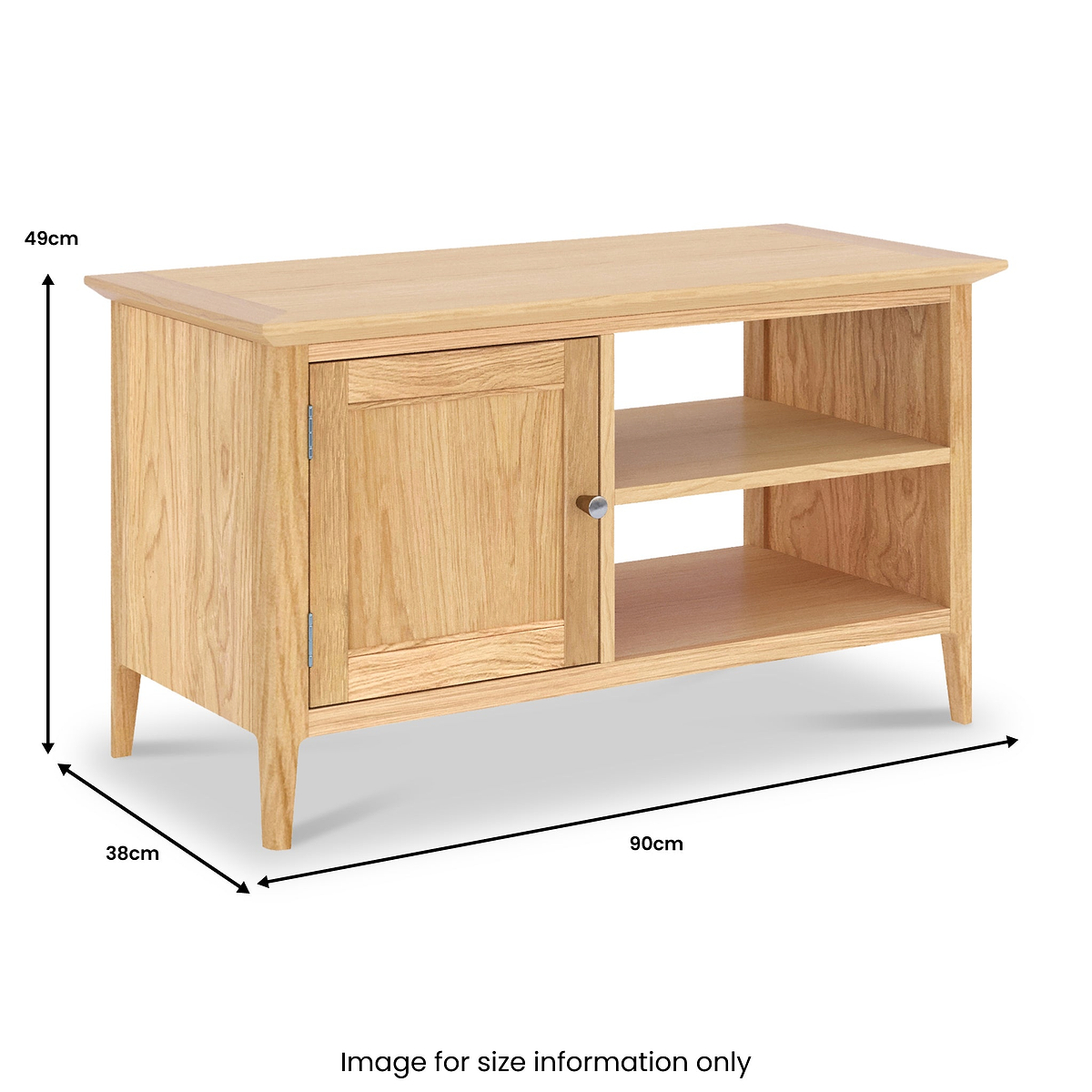 Towan 90cm TV Unit from Roseland Furniture