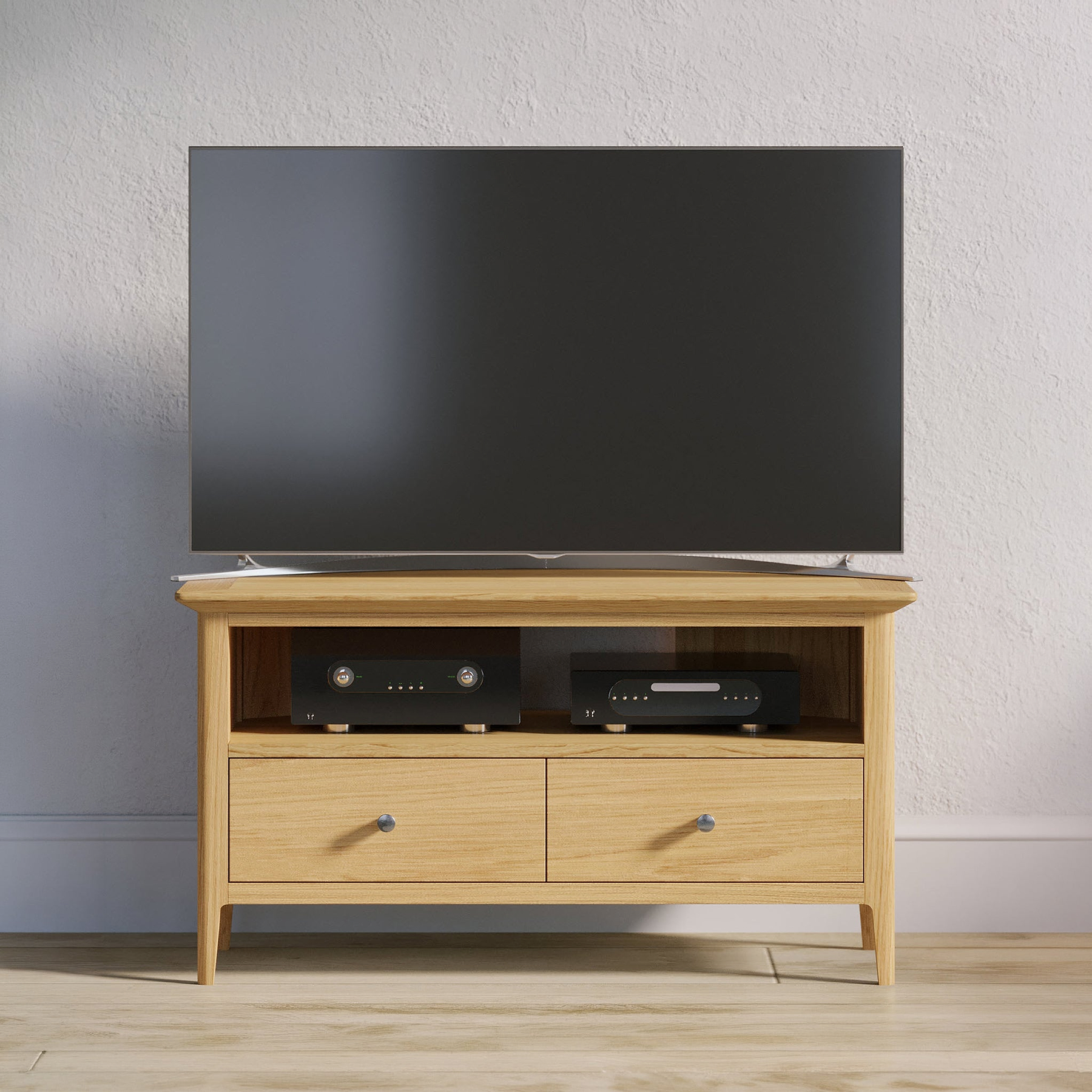 Towan Corner TV Unit from Roseland Furniture