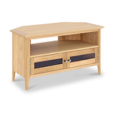 Towan Glass Corner TV Unit from Roseland Furniture