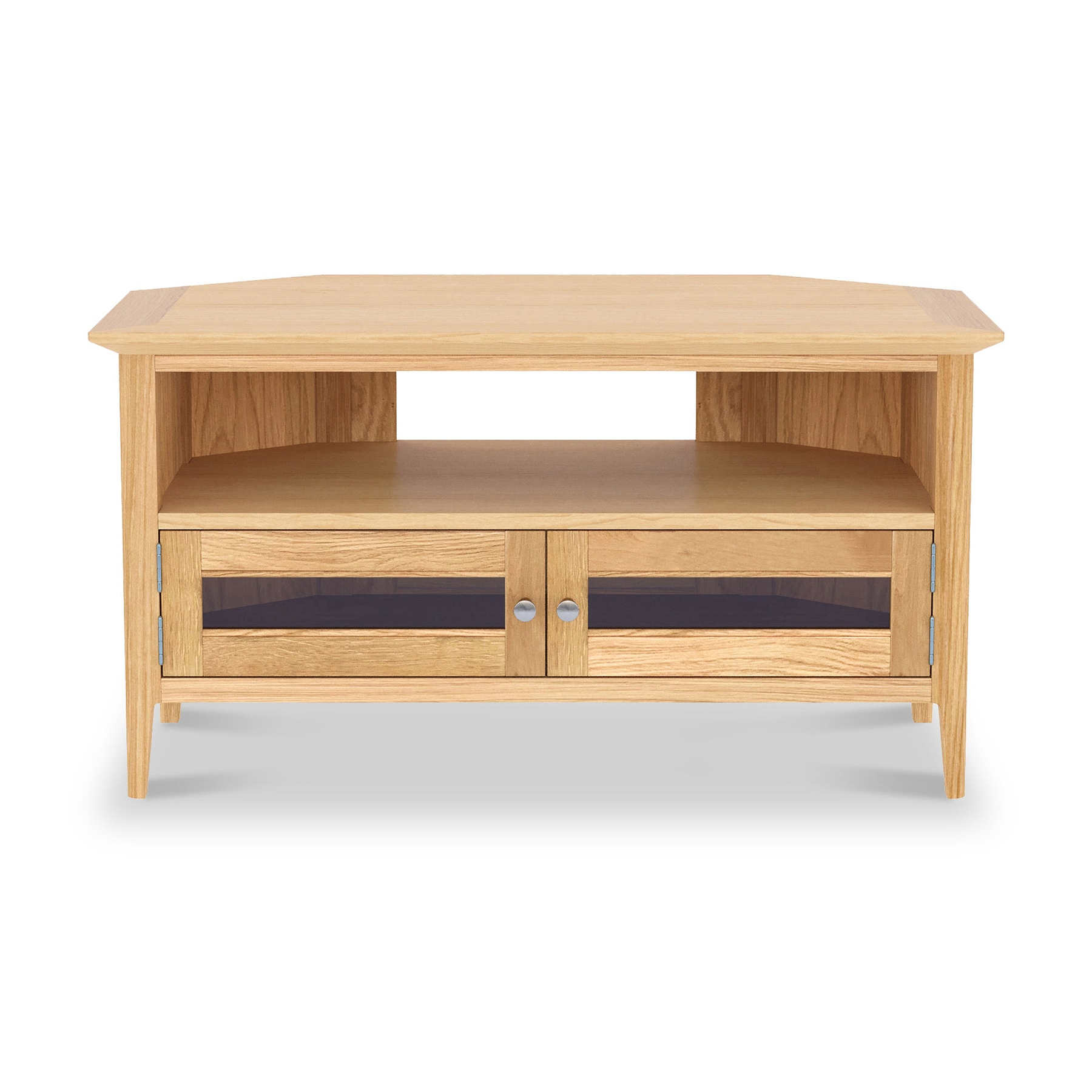 Towan Glass Corner TV Unit from Roseland Furniture