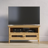 Towan Glass Corner TV Unit from Roseland Furniture