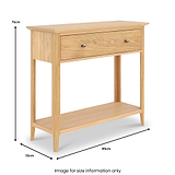 Towan Console Table from Roseland Furniture