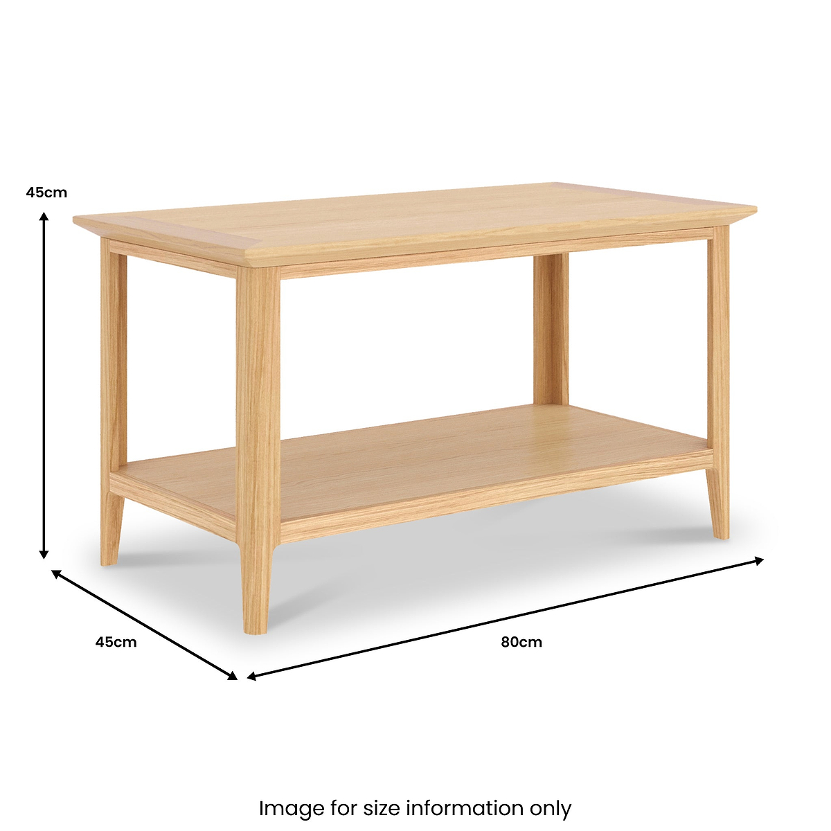 Towan Coffee Table With Shelf from Roseland Furniture
