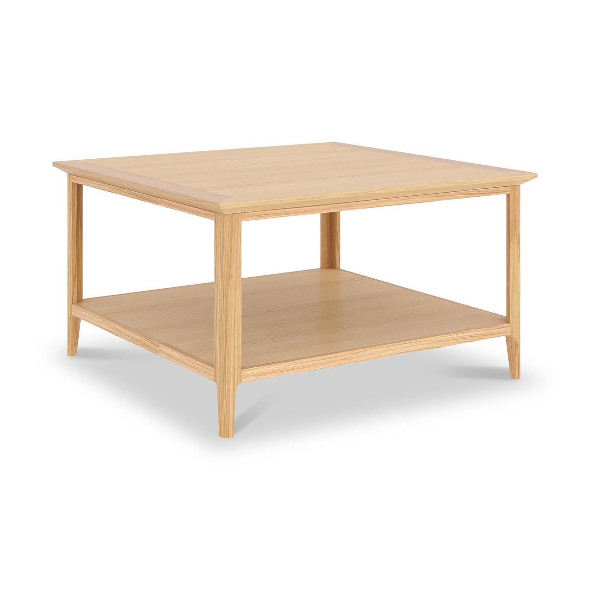 Towan Square Coffee Table With Shelf from Roseland Furniture