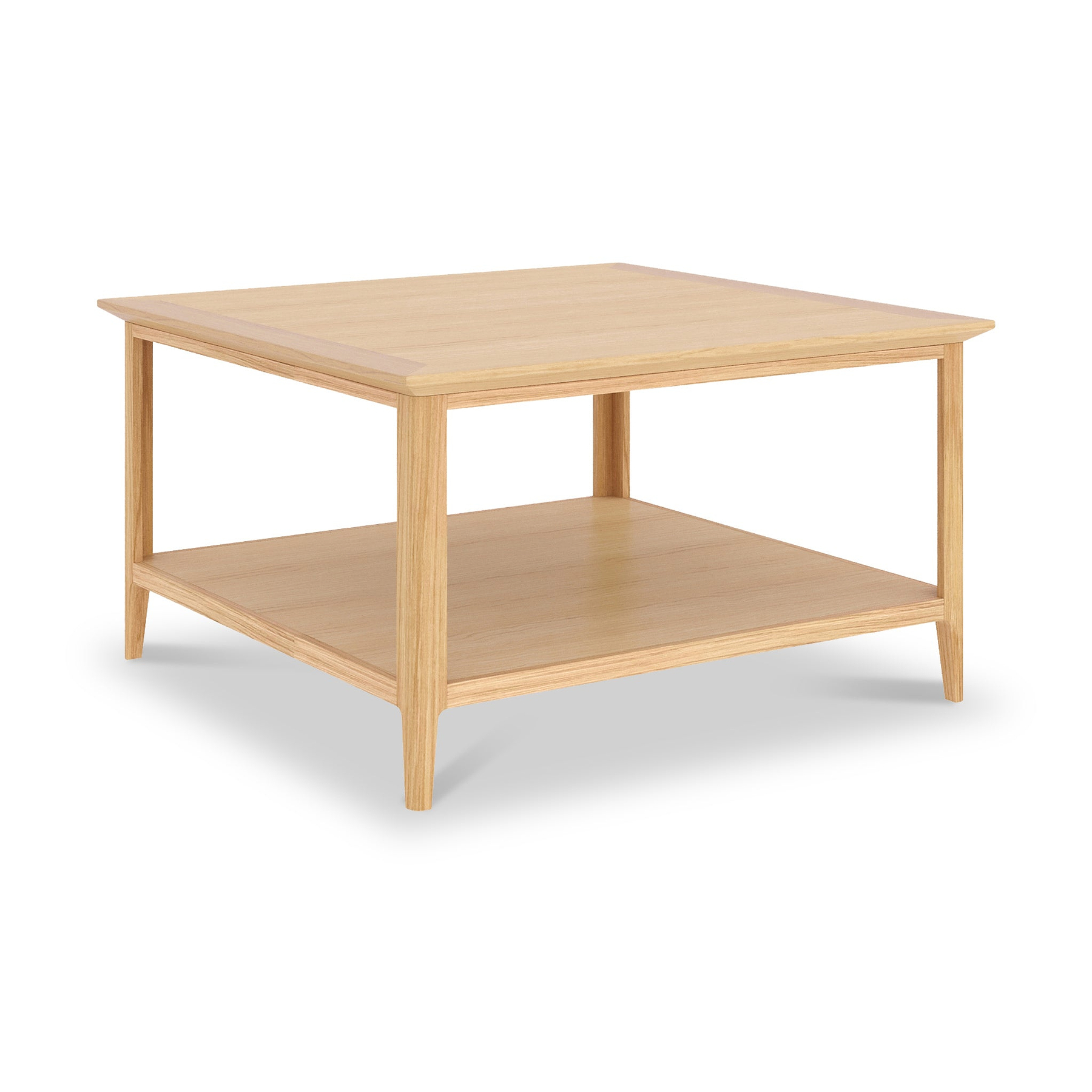 Towan Square Coffee Table With Shelf from Roseland Furniture