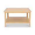 Towan Square Coffee Table With Shelf from Roseland Furniture