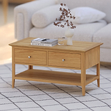 Towan 2 Drawer Coffee Table from Roseland Furniture