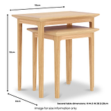 Towan Nest of 2 Tables from Roseland Furniture