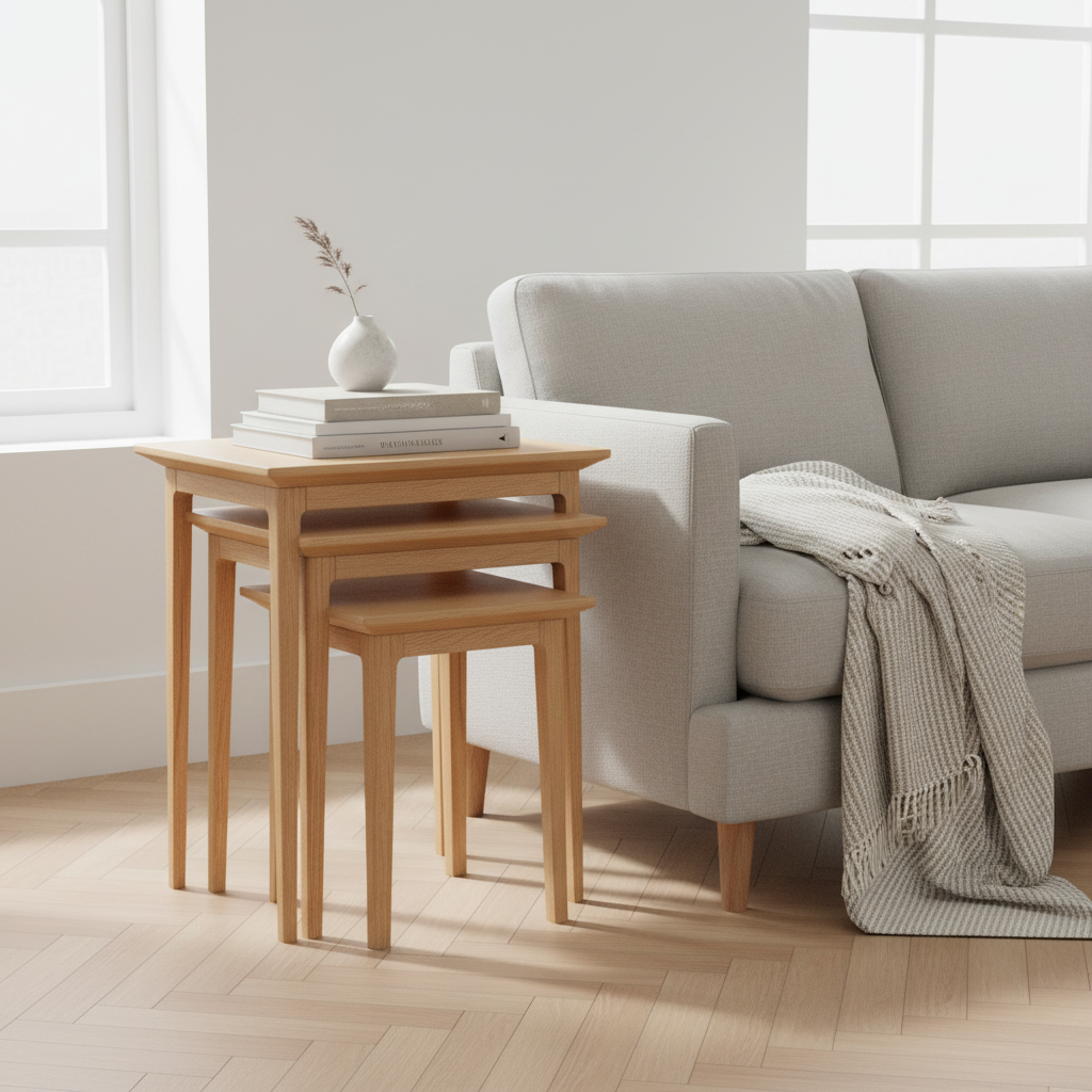 Towan Nest of 3 Tables from Roseland Furniture