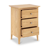 Towan 3 Drawer Bedside from Roseland Furniture