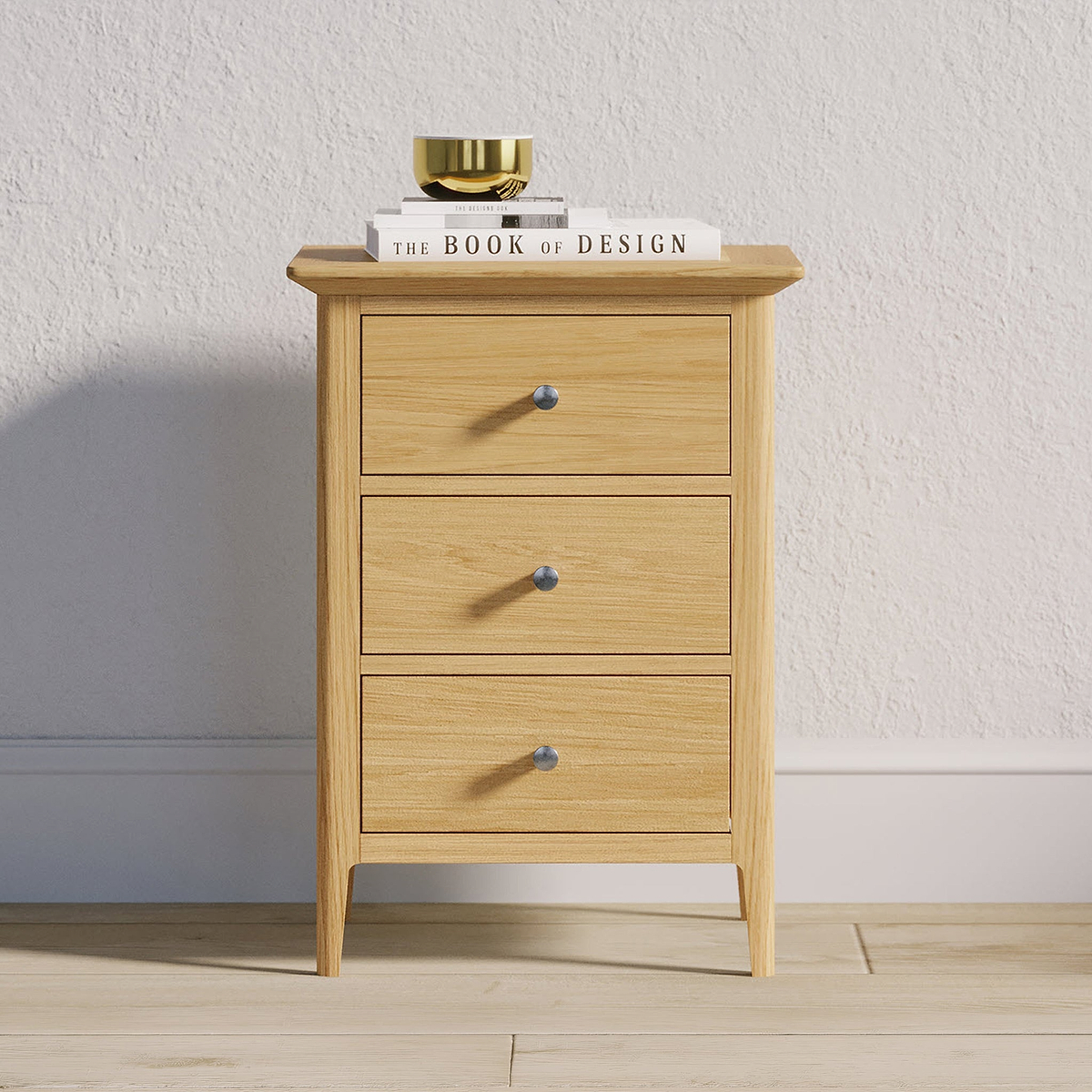 Towan 3 Drawer Bedside from Roseland Furniture