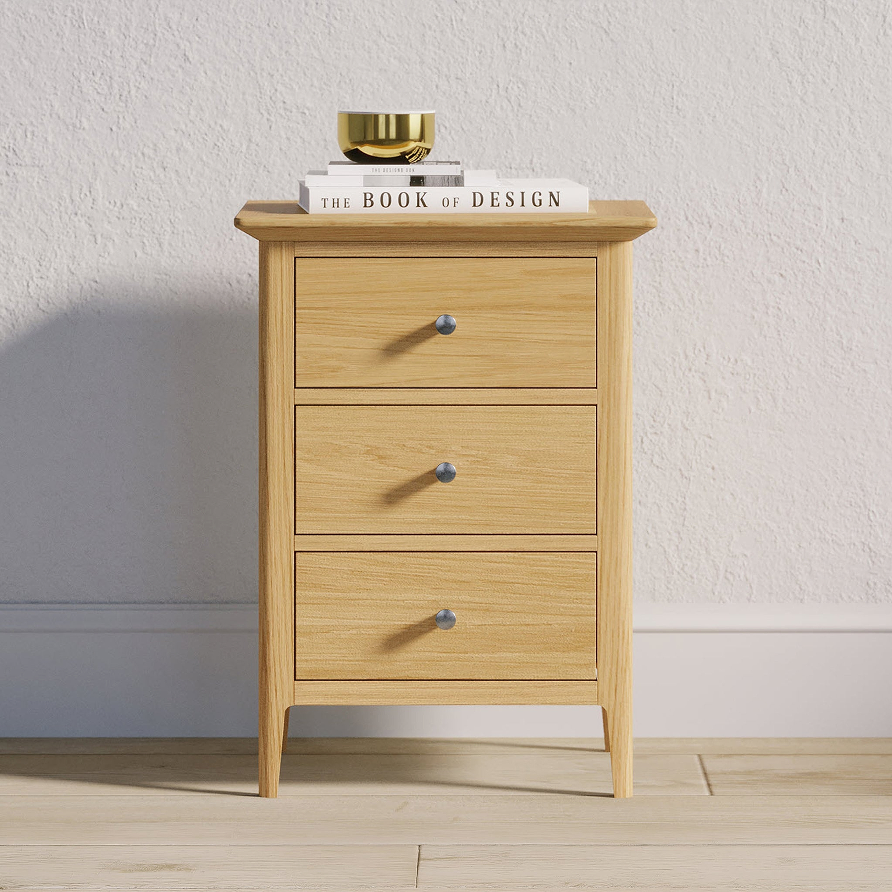 Towan 3 Drawer Bedside from Roseland Furniture