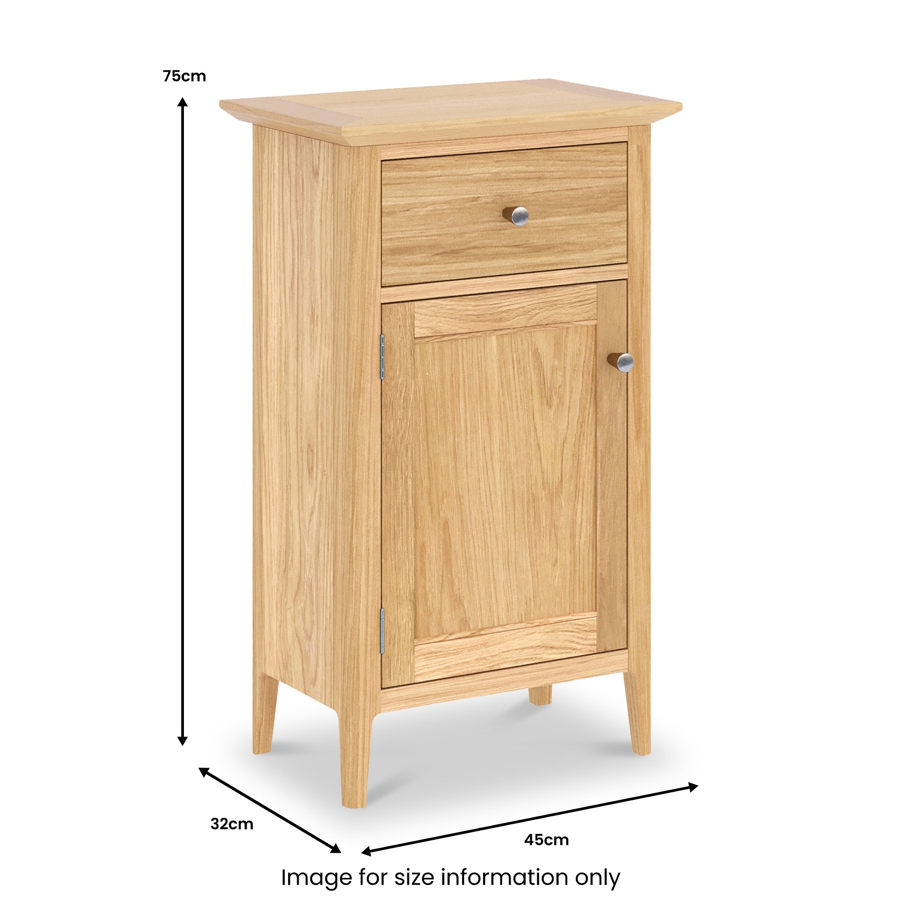 Towan Small Cupboard from Roseland Furniture