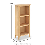 Towan Small Bookcase from Roseland Furniture