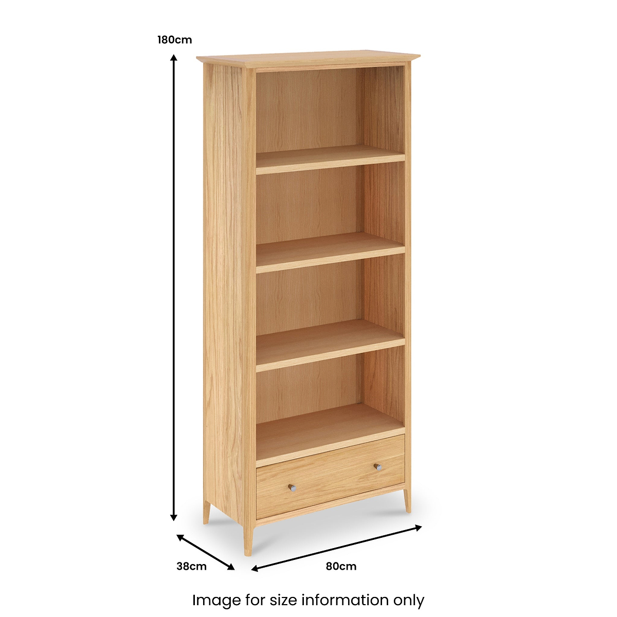 Towan Bookcase from Roseland Furniture
