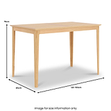 Towan 120 160cm Extendable Dining Table from Roseland Furniture