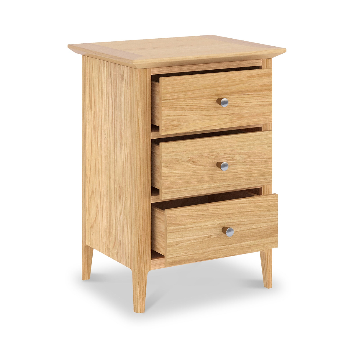 Towan Small 3 Drawer Bedside from Roseland Furniture