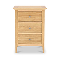 Towan Small 3 Drawer Bedside from Roseland Furniture