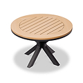 Tuscany 6 Seater Round Dining Set with Eden Night Dining Chairs
