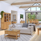 Towan 2 Drawer Coffee Table from Roseland Furniture
