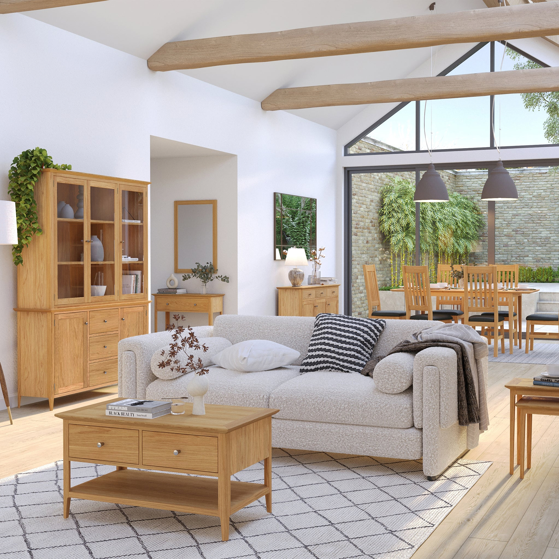 Towan 2 Drawer Coffee Table from Roseland Furniture
