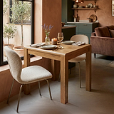 Penryn Oak 80cm Bistro Dining from Roseland Furniture