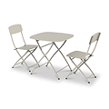 Venice 80cm Square Bistro Set from Roseland Furniture