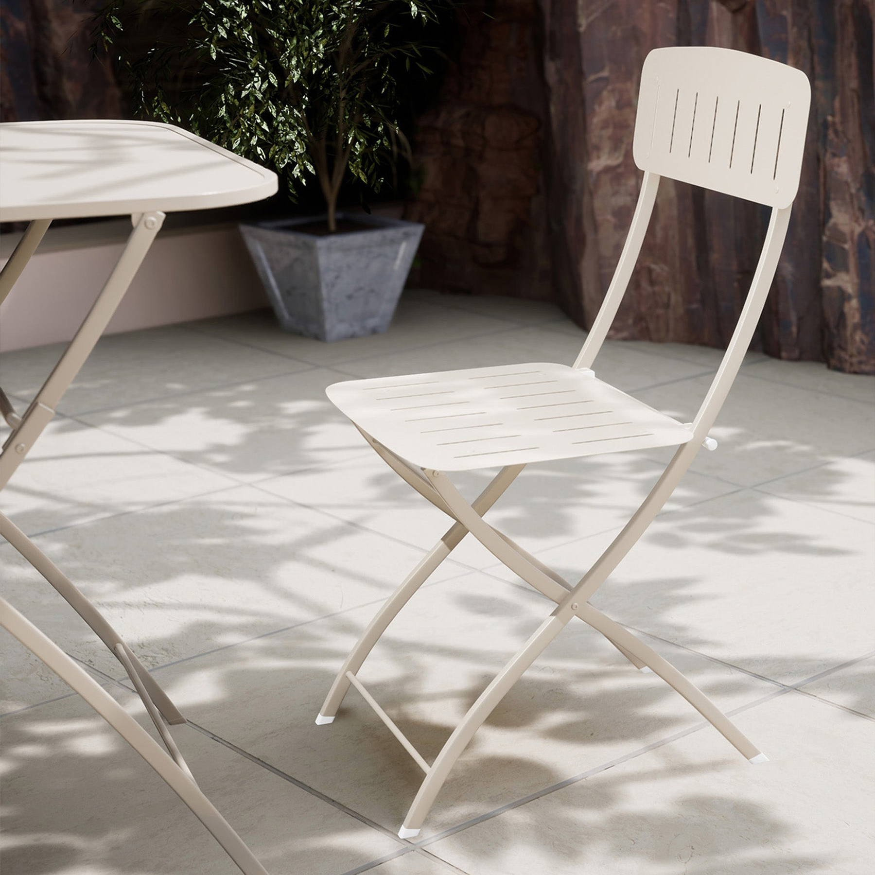 Venice 70cm Square Bistro Set from Roseland Furniture