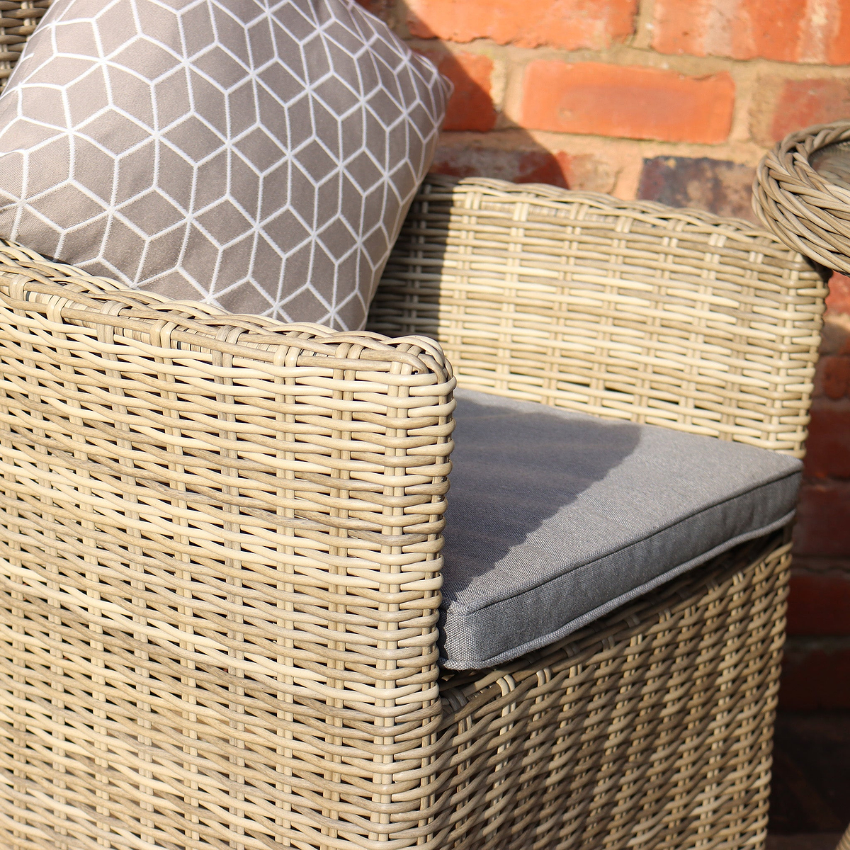 Wentworth 2 Seat Rattan Bistro Set from Roseland Furniture