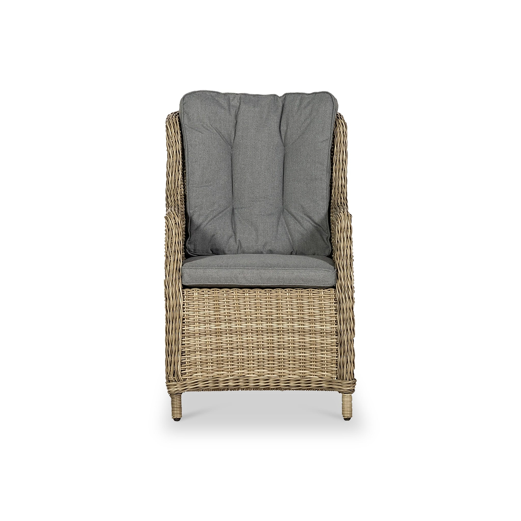 Wentworth 2 Seat High Back Rattan Bistro Set Front1 from Roseland Furniture