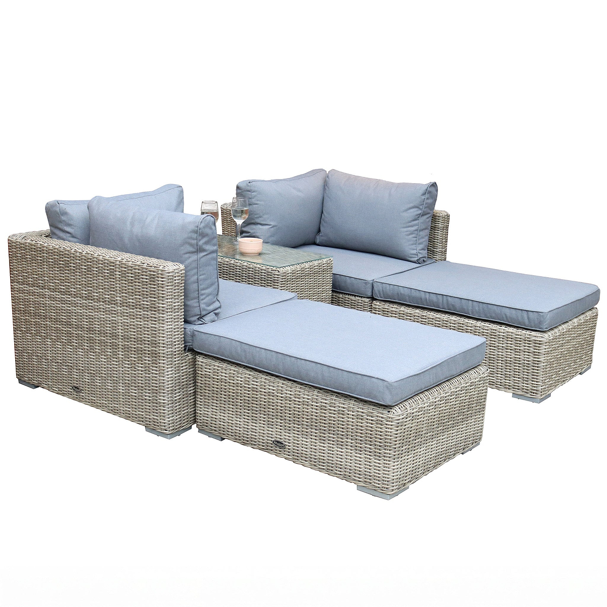 Wentworth 4 Seat Multi Position Relaxer Set from Roseland Furniture