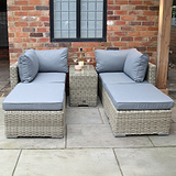 Wentworth 4 Seat Multi Position Relaxer Set from Roseland Furniture