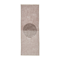 Beige Harford Circle Design Flatweave Washable Runner Rug from Roseland Furniture