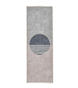 Harford Circle Design Flatweave Washable Runner Rug from Roseland Furniture