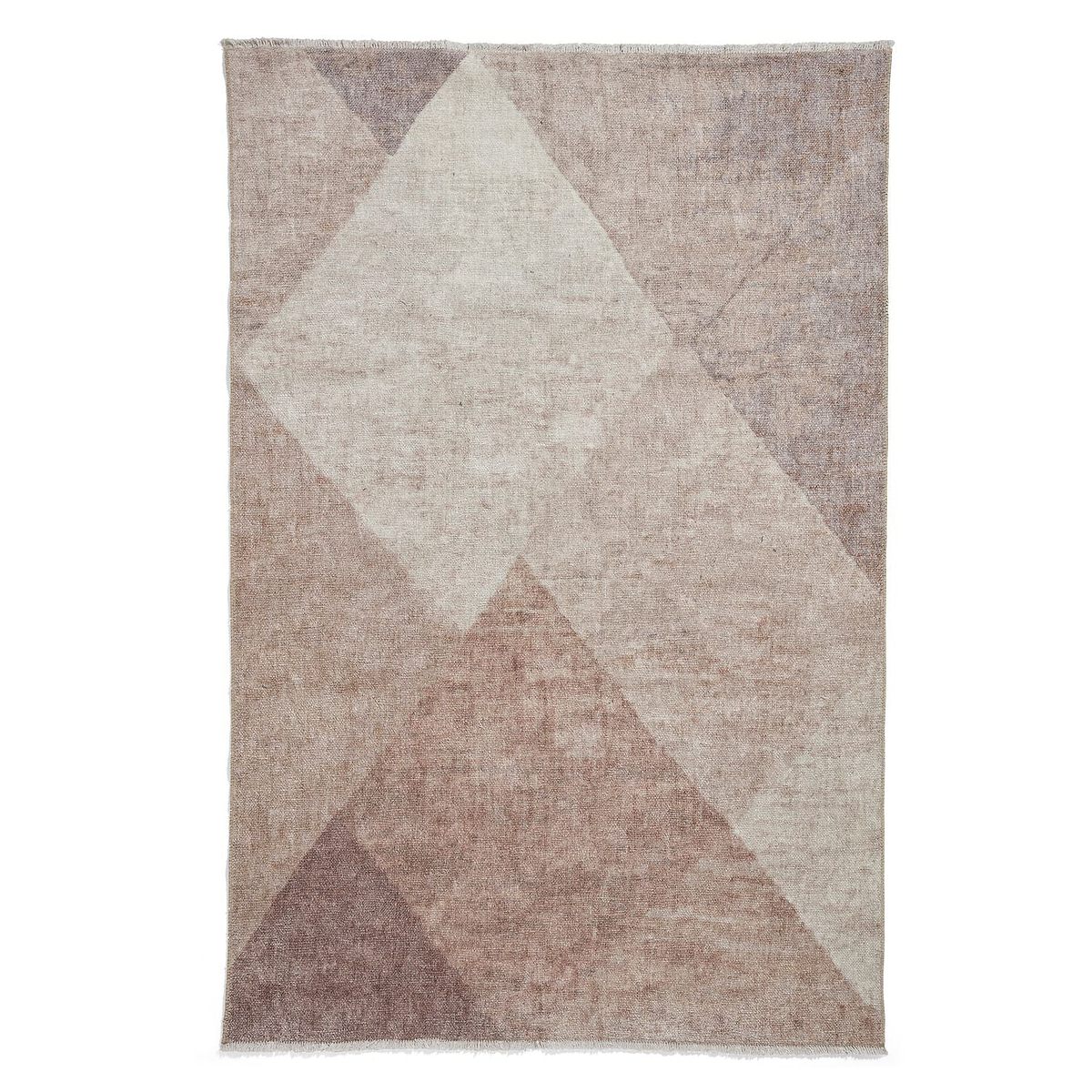 Brown Atherley Diamond Washable Rug from Roseland Furniture