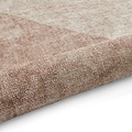 Brown Atherley Diamond Washable Rug from Roseland Furniture